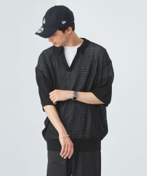 green label relaxing/【WEB限定】＜GLR or＞メッシュ スキッパー ポロシャツ/506057605