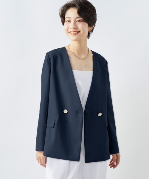 セール】《セットアップ対応》ウォッシャブルドライトロピカルVネック  