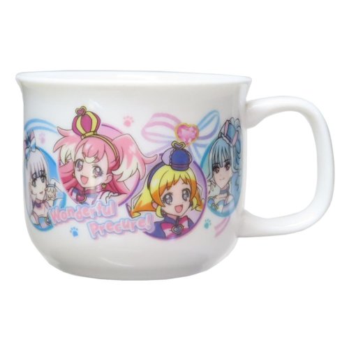 cinemacollection(シネマコレクション)/わんだふるぷりきゅあ！ キッズ食器 こどもマグカップ プリキュア 金正陶器 女の子 子ども 子供 日本製食器 アニメキャラクター グッズ /その他