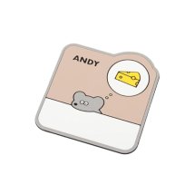 cinemacollection/ねずみのANDY キッチン雑貨 ラバーコースター ベージュ アンディ ロータスウイング プレゼント キャラクター グッズ /506100651