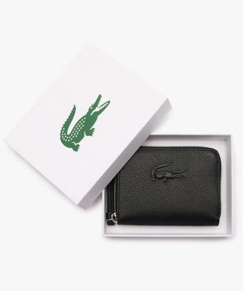 LACOSTE(ラコステ)/シティコート ジップコインポーチ/ブラック