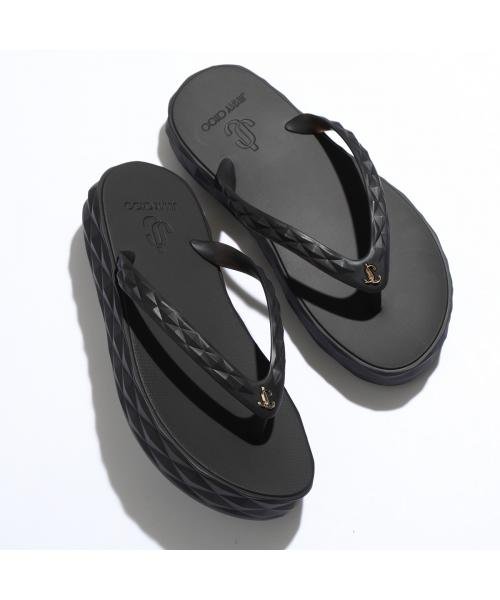セール】Jimmy Choo サンダル DIAMOND FLIP FLOP トング JCロゴ 