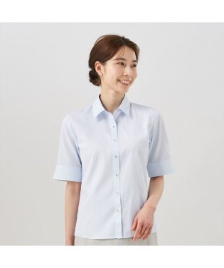 TOKYO SHIRTS/レギュラー 五分袖 形態安定 レディースシャツ/506102270