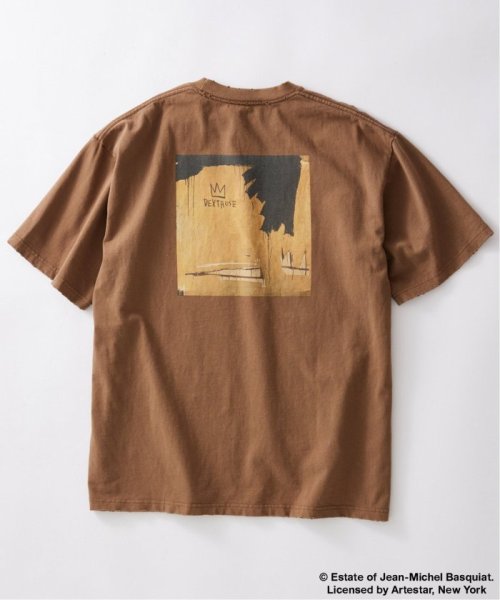 JOURNAL STANDARD(ジャーナルスタンダード)/《予約》WEB限定 Basquiat / バスキア×JOURNAL STANDARD 別注 アートTシャツ/ブラウンB