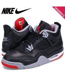 NIKE/NIKE AIR JORDAN 4 RETRO GS ナイキ エアジョーダン4 レトロ スニーカー レディース ブラック 黒 FQ8213－006/506102718