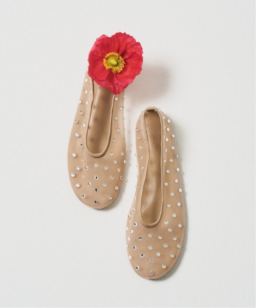 【TONY BIANCO/トニービアンコ】ナイロンラインストーンフラット TONY BIANCO/トニービアンコ