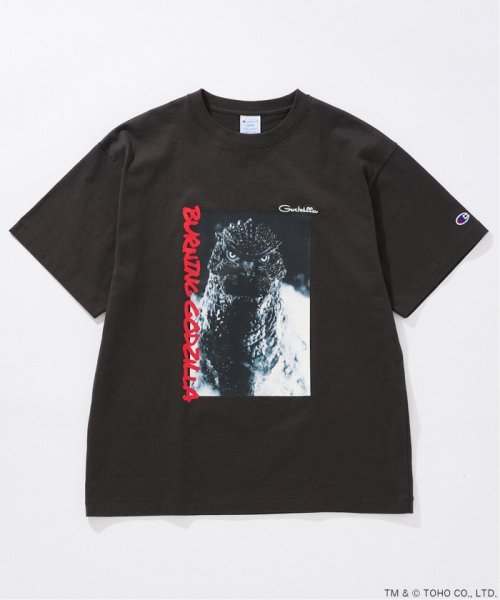 JOURNAL STANDARD(ジャーナルスタンダード)/《予約》CHAMPION / JS GODZILLA 70th PRINT TEE/ブラックD