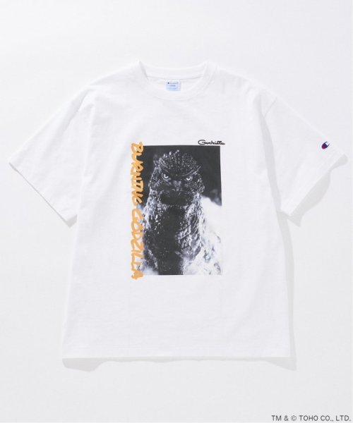 JOURNAL STANDARD(ジャーナルスタンダード)/《予約》CHAMPION / JS GODZILLA 70th PRINT TEE/ホワイトD