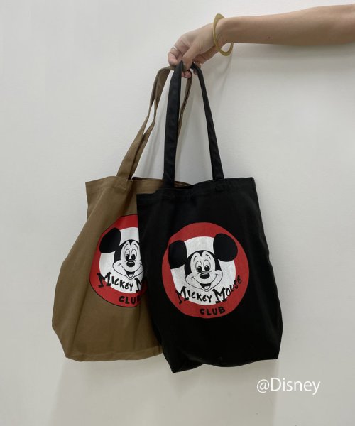 PAL OUTLET(パル　アウトレット)/【Loungedress】Mickey / anniversary Bag/ブラック