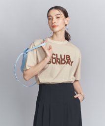 BEAUTY&YOUTH UNITED ARROWS(ビューティーアンドユース　ユナイテッドアローズ)/【別注】＜AMERICANA＞リンガーTシャツ/BEIGE