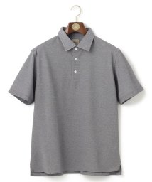 J.PRESS MENS(J．プレス　メンズ)/【KING SIZE】【クールビズ対応 / 吸水速乾】カノコインレイ ポロシャツ/ライトグレー系