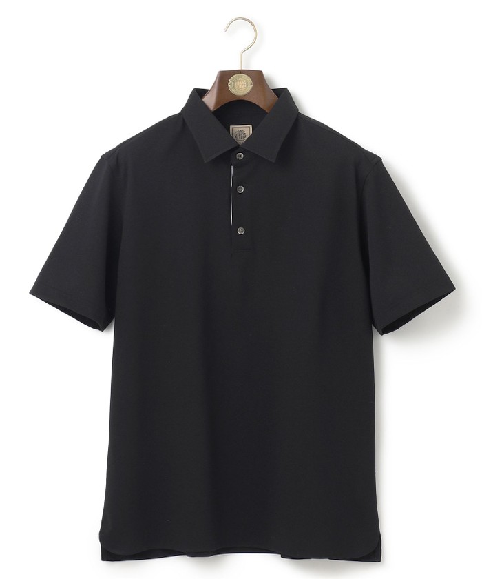 Pedestal ブラック ポロシャツ M ブラック系｜ポロシャツ｜J.プレス(J.PRESS)｜HANKYU MEN'S / 阪急メンズ