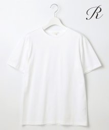 NIJYUSANKU（LARGE SIZE）(２３区（大きいサイズ）)/【R(アール)】クリアコットンTEE/ホワイト系