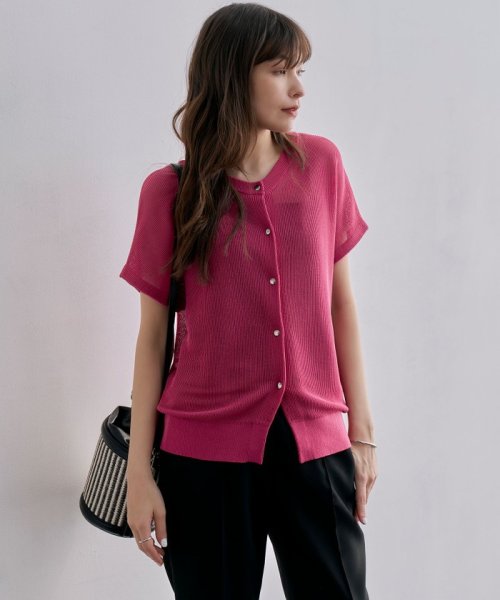 【洗える】コンパクトコイル 3wayサマーニット 