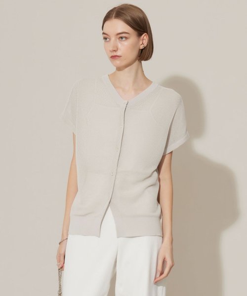 【洗える】コンパクトコイル 3wayサマーニット 