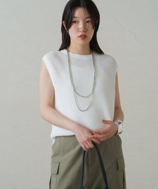 PAL OUTLET/【Loungedress】ワッフルフレンチニット/506103357