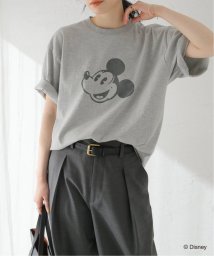 journal standard  L'essage (ジャーナルスタンダード　レサージュ)/《追加予約3》MICKEY/ピグメントTシャツ/グレーA