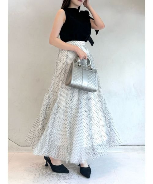 ランダムフリルチュールスカート 予めご了承ください