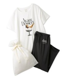 gelato pique/【ラッピング済み】デザートロゴTシャツ＆ロングパンツSET/506103740