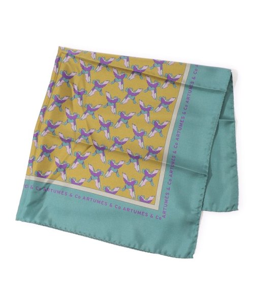 Artumes & Co シルク スカーフ Co