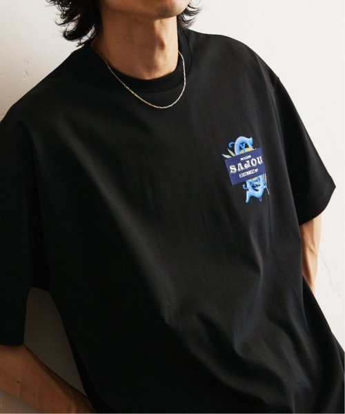 417 EDIFICE(フォーワンセブン　エディフィス)/《予約》SAJOU Tシャツ2/ブラック