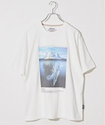 B.C STOCK(ベーセーストック)/《予約》OLIVEDRAB ICE PHOTO Tシャツ/ホワイト