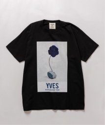 EDIFICE(エディフィス)/《再入荷》YVES KLEIN【イヴ クライン】別注 グラフィック プリント Tシャツ/ブラックB