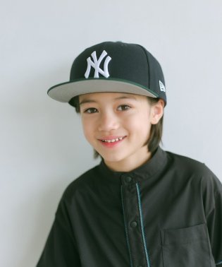 green label relaxing （Kids）/＜NEW ERA＞ニューヨーク・ヤンキース ネイビー ダークグリーンバイザー / Youth 9FIFTY/506064308