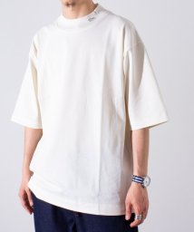 GLOSTER/【LACOSTE/ラコステ】5分袖 モックネック サマーニットTシャツ/506098324