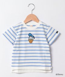 petit main(プティマイン)/【Disney】モチーフキャラTシャツ/ブルー