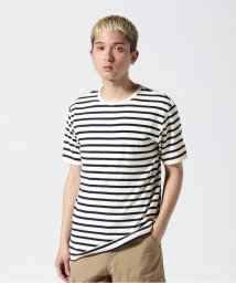 AVIREX(AVIREX)/《DAILY/デイリー》DAILYCREW NECK BORDER T－SHIRT/ クルーネック ボーダーTシャツ/オフホワイト3