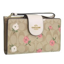 COACH/COACH コーチ PHONE WALLET FLORAL 二つ折り 財布/506102834