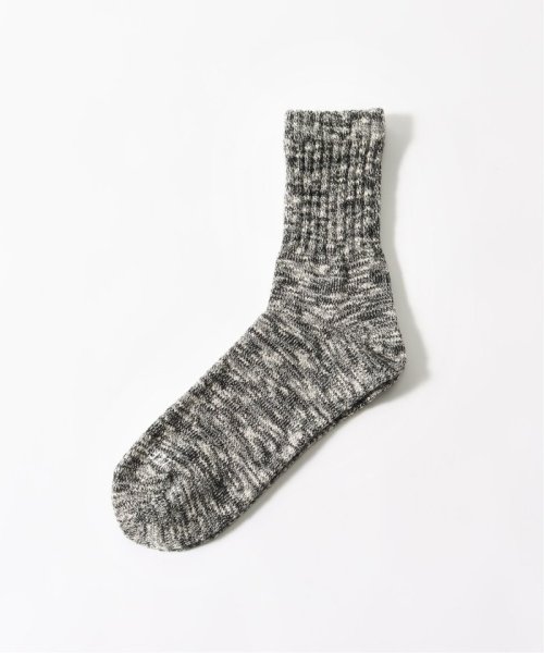 JOURNAL STANDARD relume Men's(ジャーナルスタンダード　レリューム　メンズ)/ROSTER SOX/ロスターソックス B MIX SOCKS/ブラックA