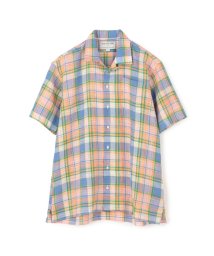 TOMORROWLAND BUYING WEAR(TOMORROWLAND BUYING WEAR)/【別注】INDIVIZUALIZED SHIRTS リネン キャンプカラーシャツ/66ブルー系