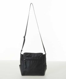 MK MICHEL KLEIN BAG(エムケーミッシェルクランバッグ)/多機能ポケットショルダーバッグ/ブラック