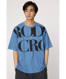 RODEO CROWNS WIDE BOWL(ロデオクラウンズワイドボウル)/UPPERロゴ Tシャツ/D/BLU3
