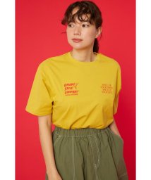 RODEO CROWNS WIDE BOWL(ロデオクラウンズワイドボウル)/RC×UMAMI SPICE Tシャツ/YEL