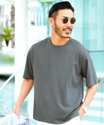 JIGGYS SHOP/ドライポンチT / Tシャツ 半袖 メンズ 接触冷感 ストレッチ 伸縮性 吸湿速乾 カットソー 無地 白 クルーネック/506104319