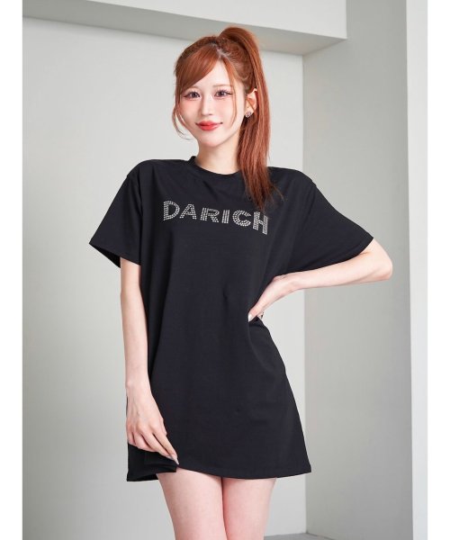 Darich(Darich)/ロゴビッグTシャツ/BLK