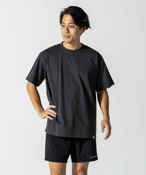 inhabitant(inhabitant)/inhabitant(インハビタント) Pack T－shirts パック詰めシンプルTシャツ カジュアルファッション サーフィン レジャー スケートボード/ブラック
