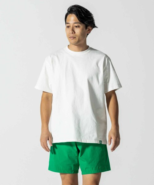 inhabitant(inhabitant)/inhabitant(インハビタント) Pack T－shirts パック詰めシンプルTシャツ カジュアルファッション サーフィン レジャー スケートボード/ホワイト