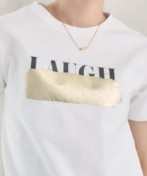  GROWINGRICH/[トップス] ロゴ消し箔プリントTシャツ [231217]/506104913
