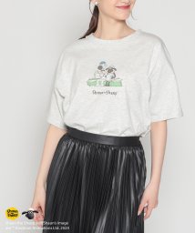 Honeys(ハニーズ)/ひつじのショーン／半袖Ｔ トップス Tシャツ カットソー 綿100％ イラストプリント /ライトベージュ