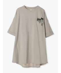 Hare no hi/天竺ワンコポケットTシャツ/506105203