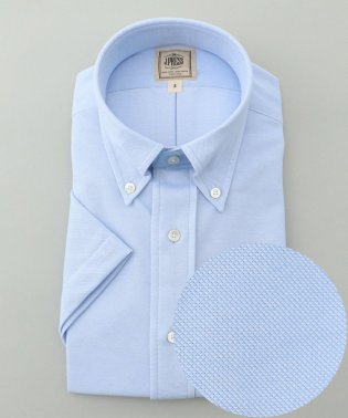 J.PRESS MENS/【夏に嬉しい高機能】カノコインレイパッチポケット シャツ/B.D./506105368