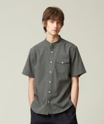 J.PRESS MENS/【HYBRID LINEN】 バンドカラーシャツ/506105371