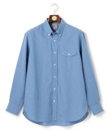 J.PRESS MENS(J．プレス　メンズ)/【HYBRID LINEN】ボタンダウンシャツ/サックスブルー系