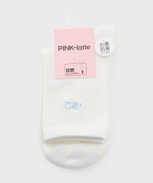 PINK-latte/15cmショート丈ソックス/506105392
