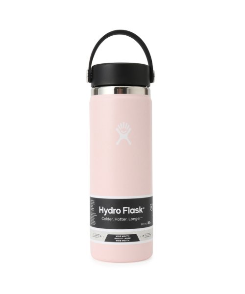 NERGY(ナージー)/【Hydro Flask】保温保冷 ハイドロフラスク HYDRATION 20oz Wide Mouth/ローズピンク（64）