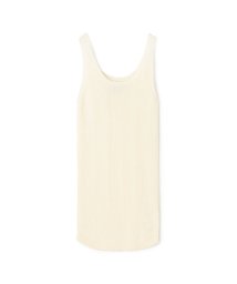 TOMORROWLAND BUYING WEAR/UNION LAUNCH WASHABLE SILK RIB TANK TOP タンクトップ/506105432